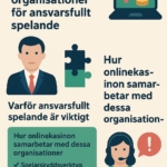 Förhållandet mellan onlinekasinon och organisationer för ansvarsfullt spelande