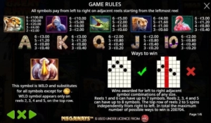great rhino megaways symbols