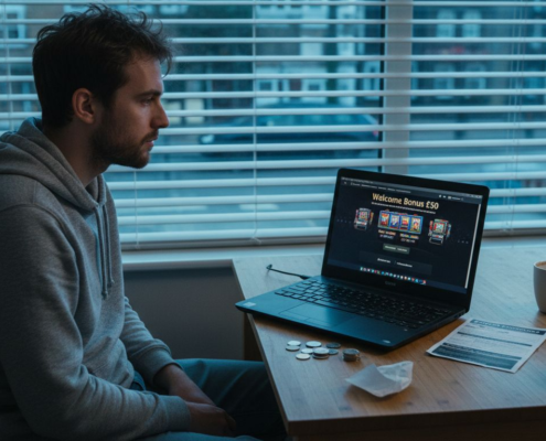 UK player checking casino welcome bonus