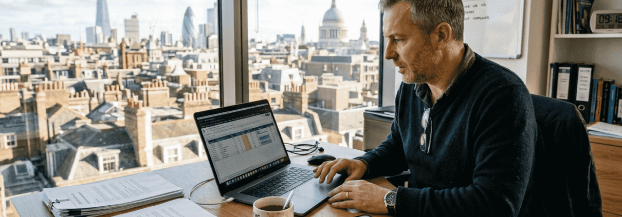 Casino affiliate manager working in London office