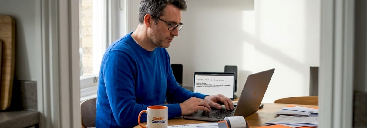 Man reviews online casino payout email