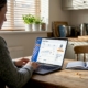 Woman uses AI-powered online casino dashboard