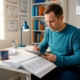 Compliance officer reviewing UKGC regulations